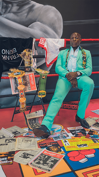 Frank Bruno green suit 400