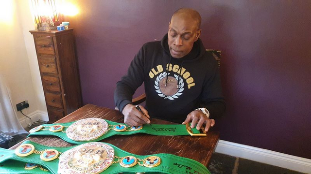 frank bruno belt 1