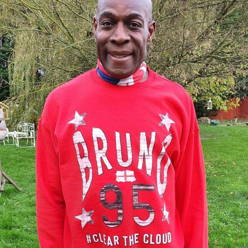 Bruno 95 ClearTheCloud Red Sweatshirt