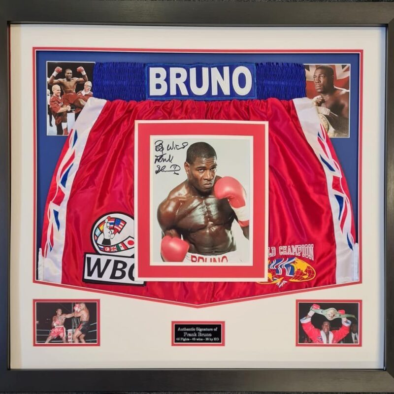 Frank Bruno Sign Trunks 2021