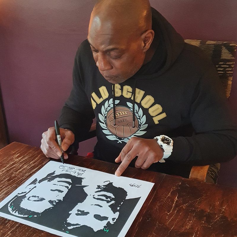 Bruno and Tyson Signed Print