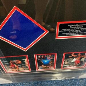 Canvas and frame Frank Bruno