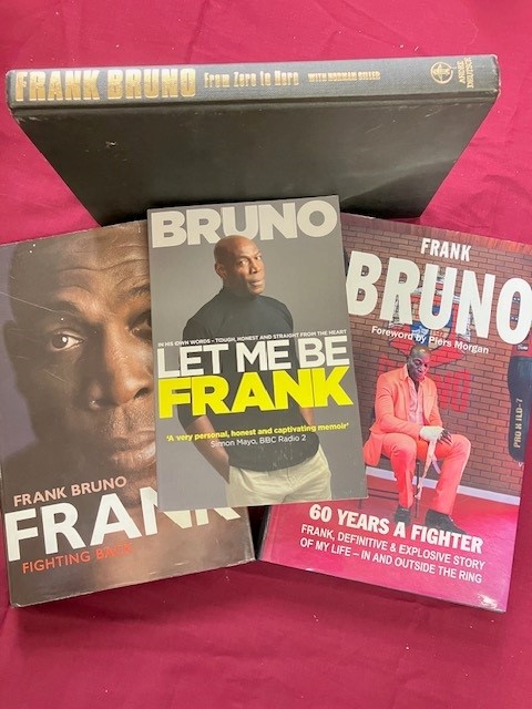 Frank bruno book collection