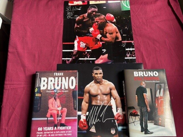 2 signed books signed images